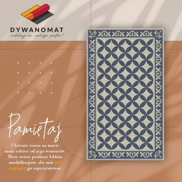 Tapis vinyle Modèle d'azulejos