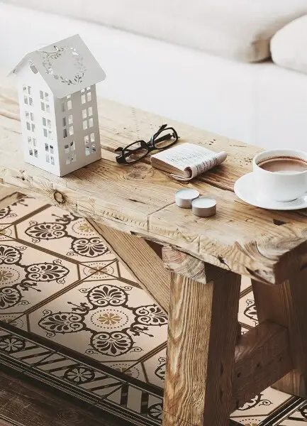 Tapis vinyle Tuiles classiques