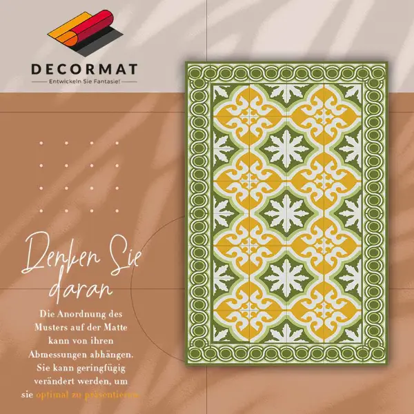 Tapis vinyle Tuiles classiques