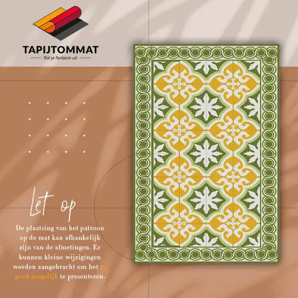 Tapis vinyle Tuiles classiques