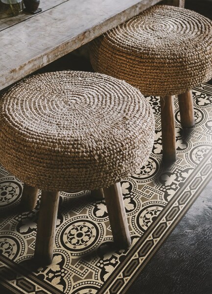 Tapis vinyle Style Talavera