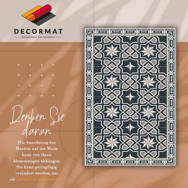Tapis en vinyl Vent rose