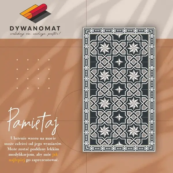 Tapis en vinyl Vent rose