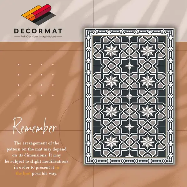 Tapis en vinyl Vent rose