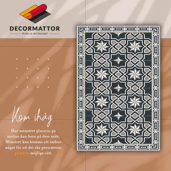 Tapis en vinyl Vent rose