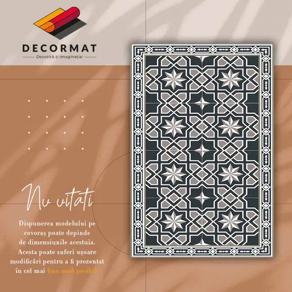Tapis en vinyl Vent rose