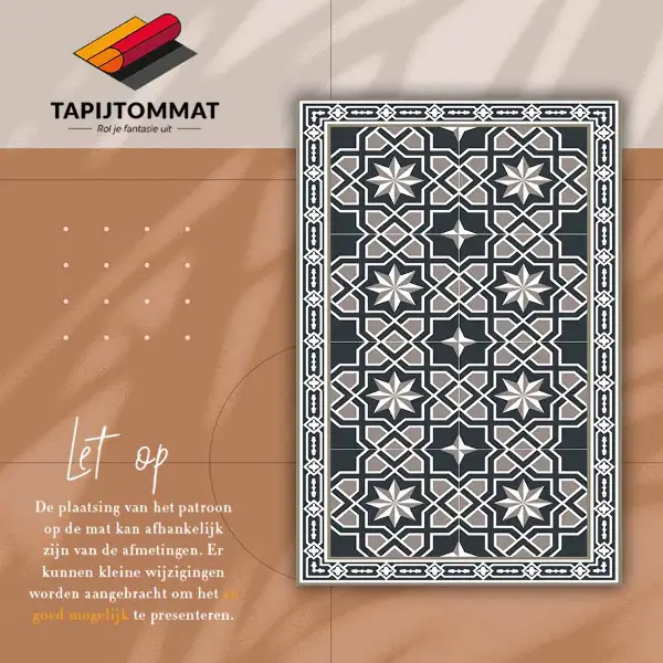 Tapis en vinyl Vent rose