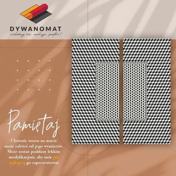 Tapis outdoor Motif 3D
