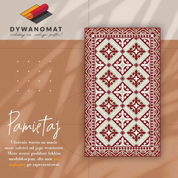Tapis vinyle Motif floral