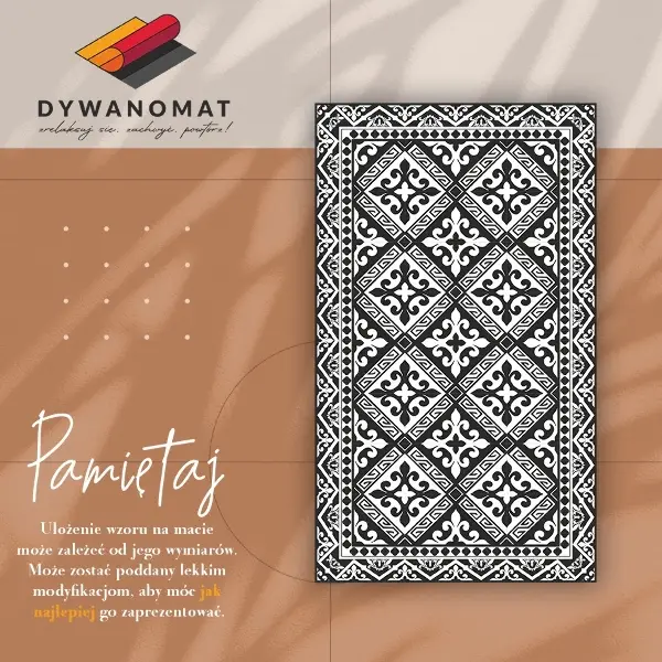 Tapis vinyl Motifs géométriques