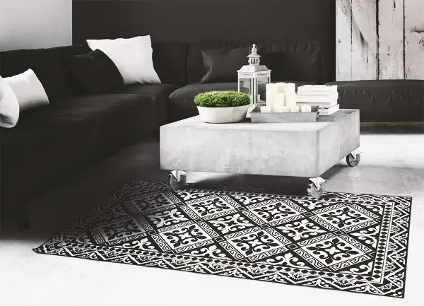 Tapis vinyl Motifs géométriques