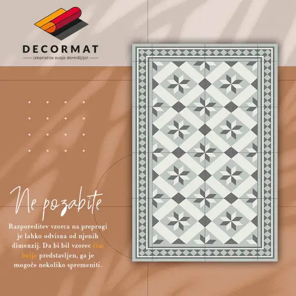Tapis vinyle Étoile étoile de Pâques