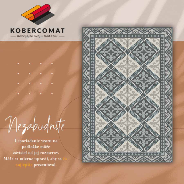 Tapis vinyle Ornements géométriques