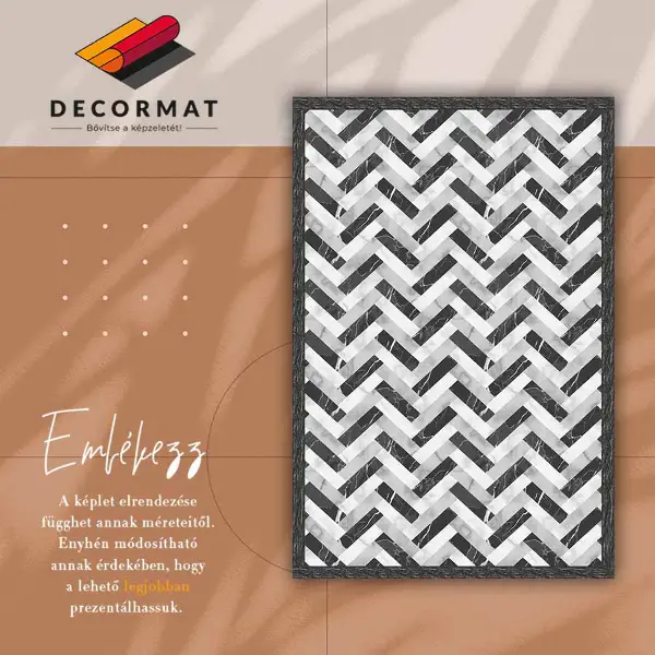 Tapis vinyle Mosaïque de marbre
