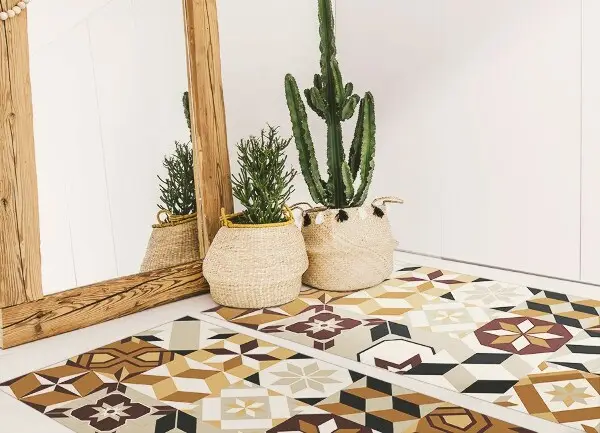Tapis vinyl Modèles de mélange