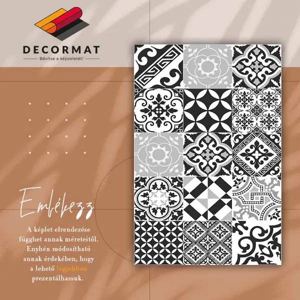 Tapis vinylique Modèles fous