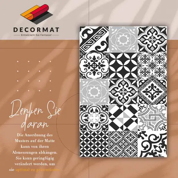Tapis vinylique Modèles fous