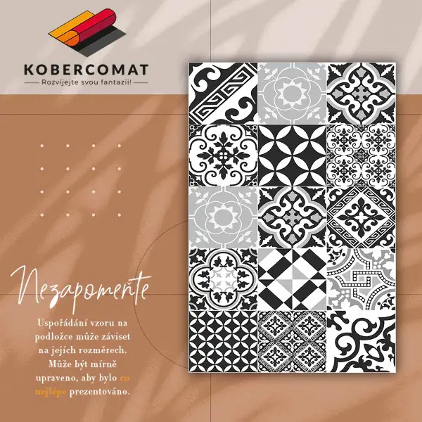 Tapis vinylique Modèles fous