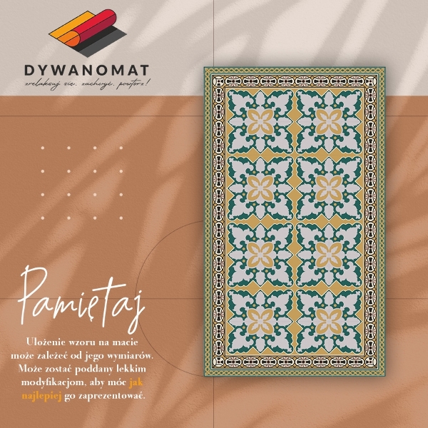 Tapis vinyle Style boho