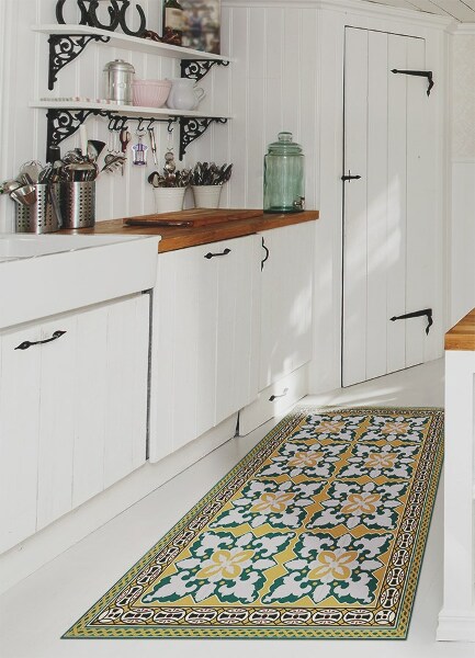 Tapis vinyle Style boho