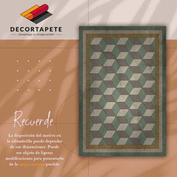 Tapis vinyl extérieur Blocs