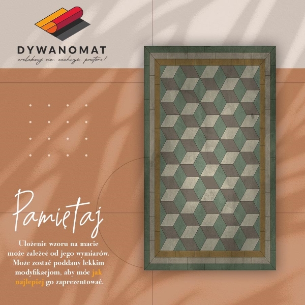 Tapis vinyl extérieur Blocs