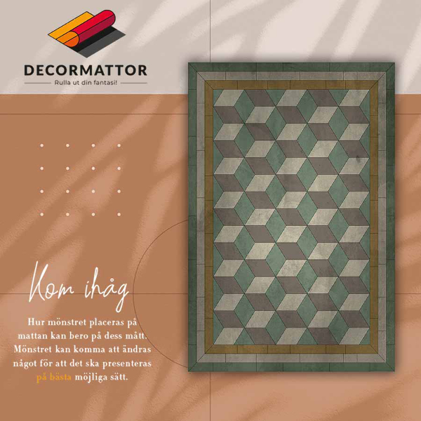 Tapis vinyl extérieur Blocs