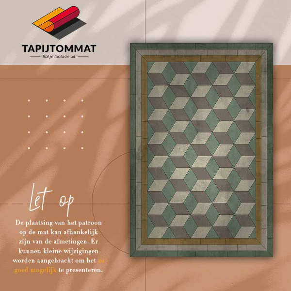 Tapis vinyl extérieur Blocs