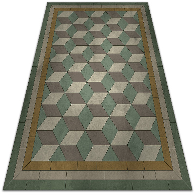 Tapis vinyl extérieur Blocs