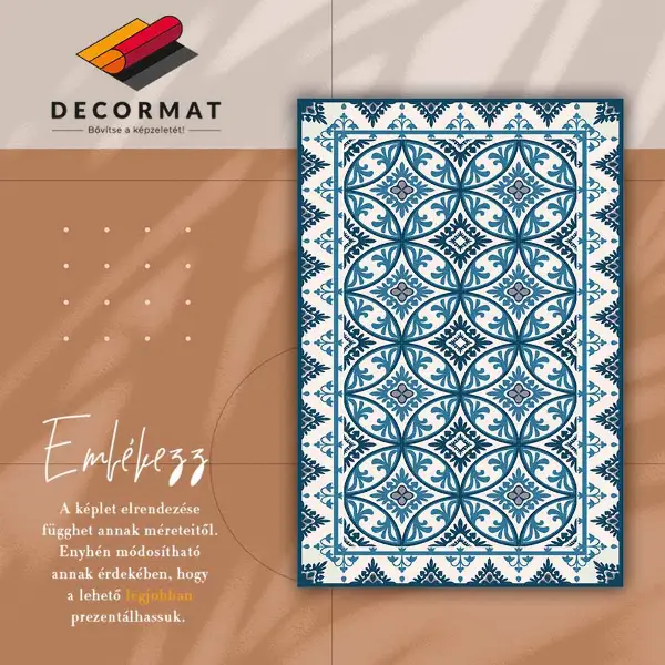 Tapis vinyle Cercles abstraits