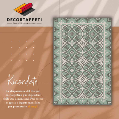 Tapis vinyle Motif de roue rétro