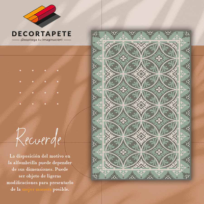 Tapis vinyle Motif de roue rétro