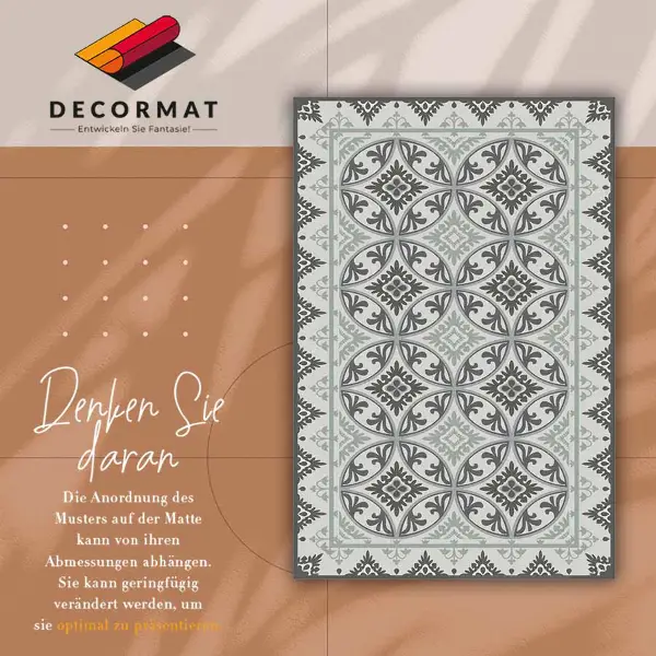 Tapis en vinyl Abstraction géométrique