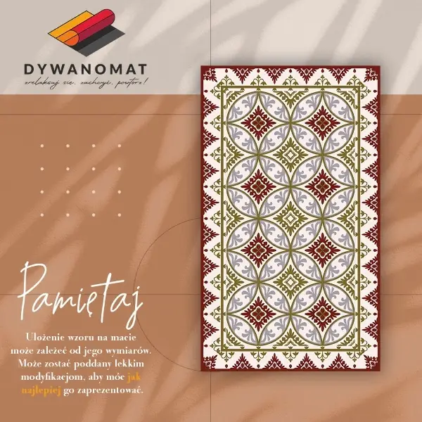Tapis vinyle Modèle géométrique
