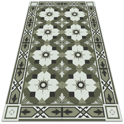 Tapis vinyle Motif géométrique carrelé