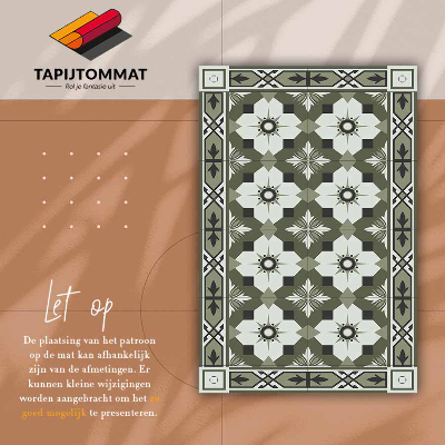 Tapis vinyle Motif géométrique carrelé