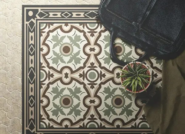 Tapis en vinyl Motifs ovales