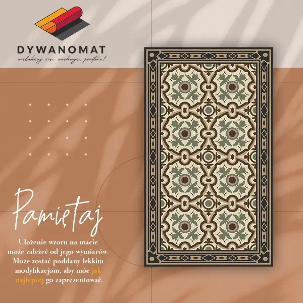 Tapis en vinyl Motifs ovales