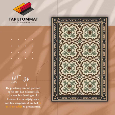 Tapis en vinyl Motifs ovales