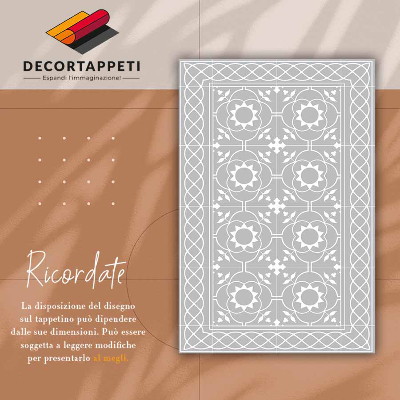 Tapis vinylique Modèle symétrique