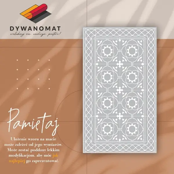 Tapis vinylique Modèle symétrique