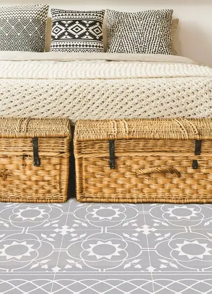 Tapis vinylique Modèle symétrique