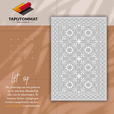 Tapis vinylique Modèle symétrique