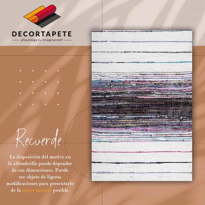 Tapis vinyle Rayures colorées