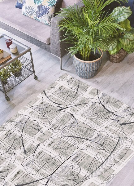 Tapis vinyle Feuilles de monstre
