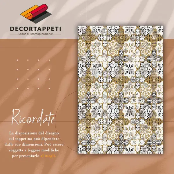 Tapis en vinyle Abstraction florale