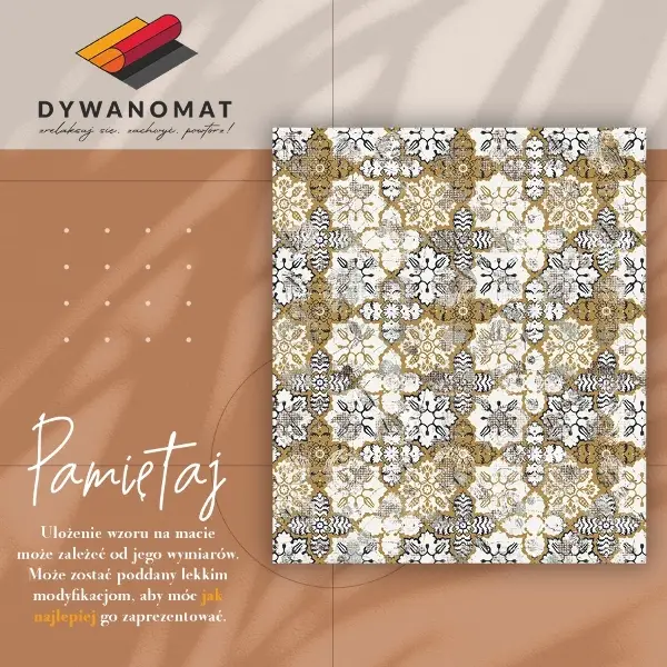 Tapis en vinyle Abstraction florale