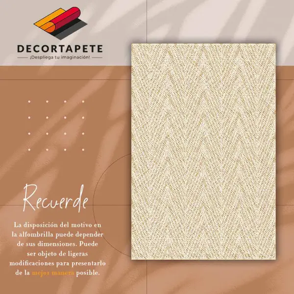 Tapis vinyle Modèle de tissu