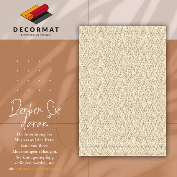 Tapis vinyle Modèle de tissu