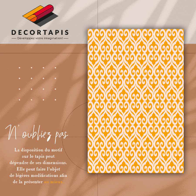 Tapis vinyle Motifs jaunes